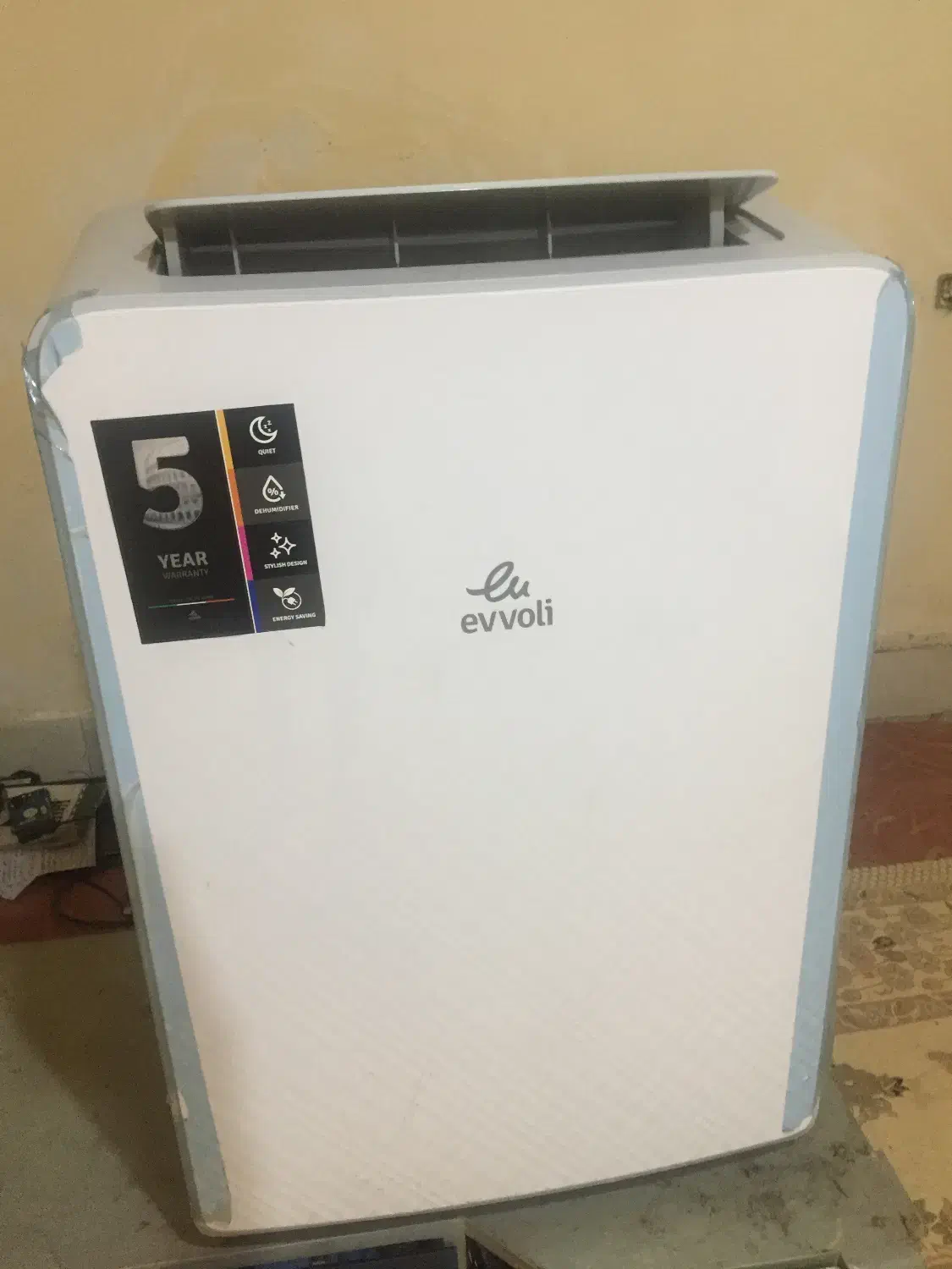 کولر گازی12000 ایوولی مدل پرتابلEVPR-12K-PO|کولر گازی و فن‌کوئل|هرمز, |دیوار