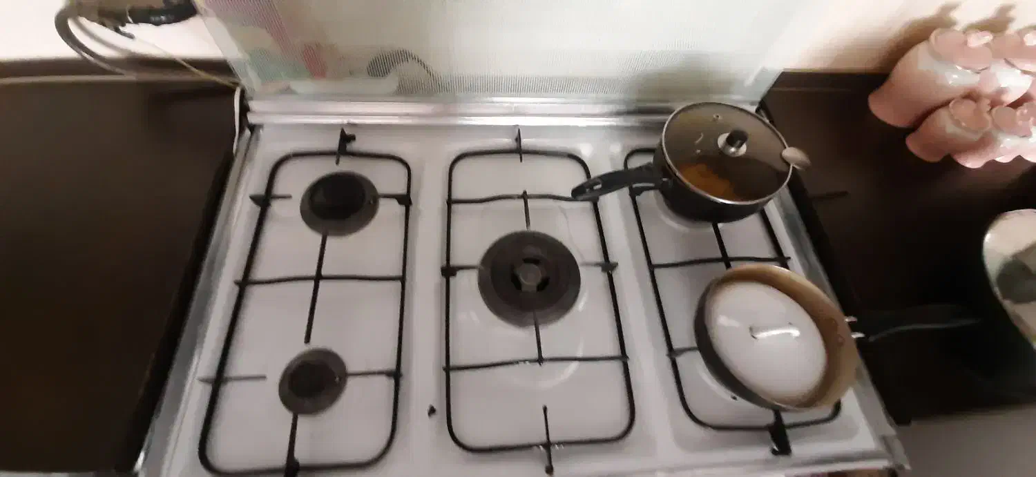 اجاق گاز ۵ شعله فر دار همراه جوجه گردان|اجاق گاز و لوازم برقی پختوپز|باقرشهر, |دیوار