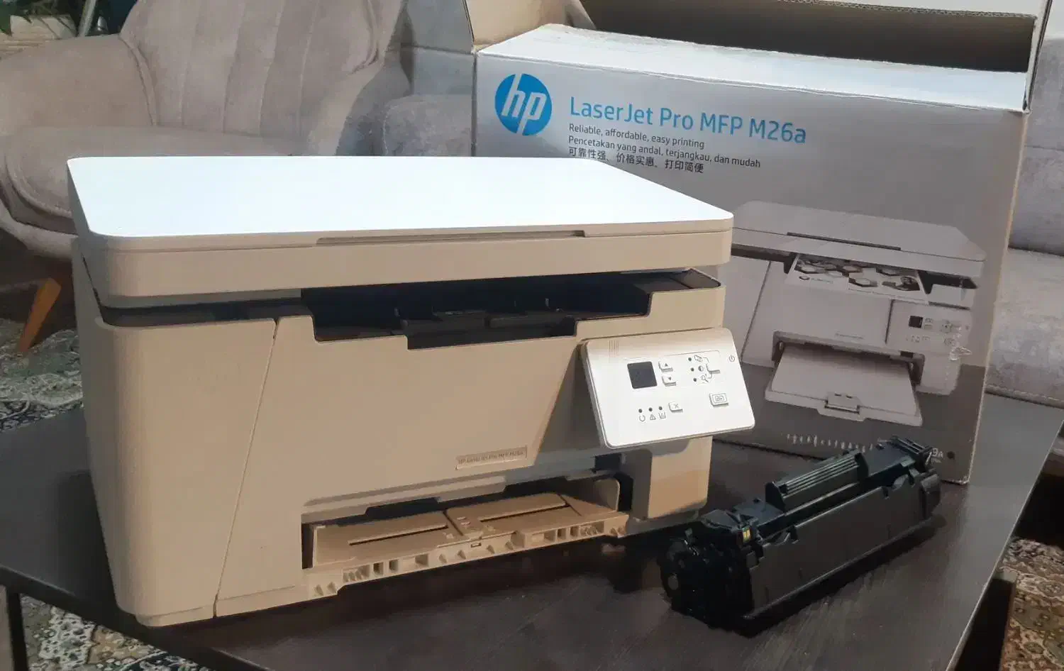 پرینتر ۳کاره hp m26a|پرینتر، اسکنر، کپی، فکس|شیروان (خراسان), |دیوار