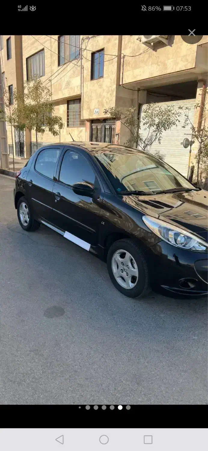 207 پانا مشکی بی رنگ سلامت|خودرو سواری و وانت|تهران, شهرک دریا|دیوار