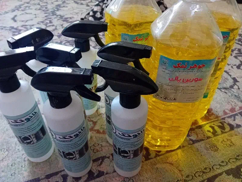 جوهرنمک و نانوتک و مایع سفید کننده|مواد شوینده و دستمال کاغذی|اندیمشک, |دیوار