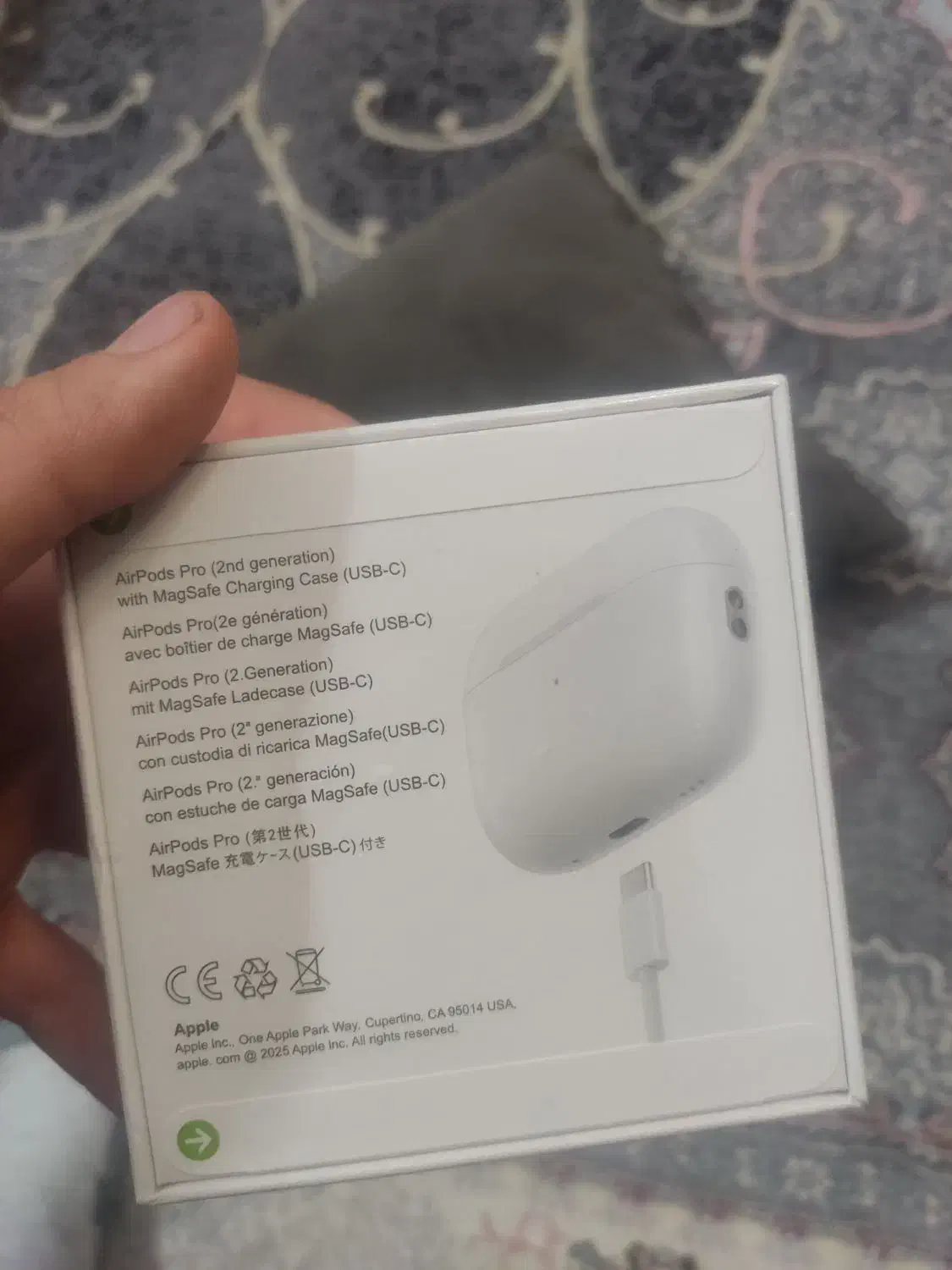 ایرپاد پرو اپل گرید A+ نو|لوازم جانبی موبایل و تبلت|گلبهار, شهر جدید گلبهار|دیوار