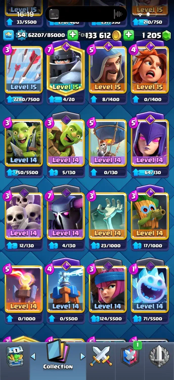 اکانت کلش رویال|کنسول، بازی ویدئویی و آنلاین|کرج, فاز ۱ مهرشهر|دیوار