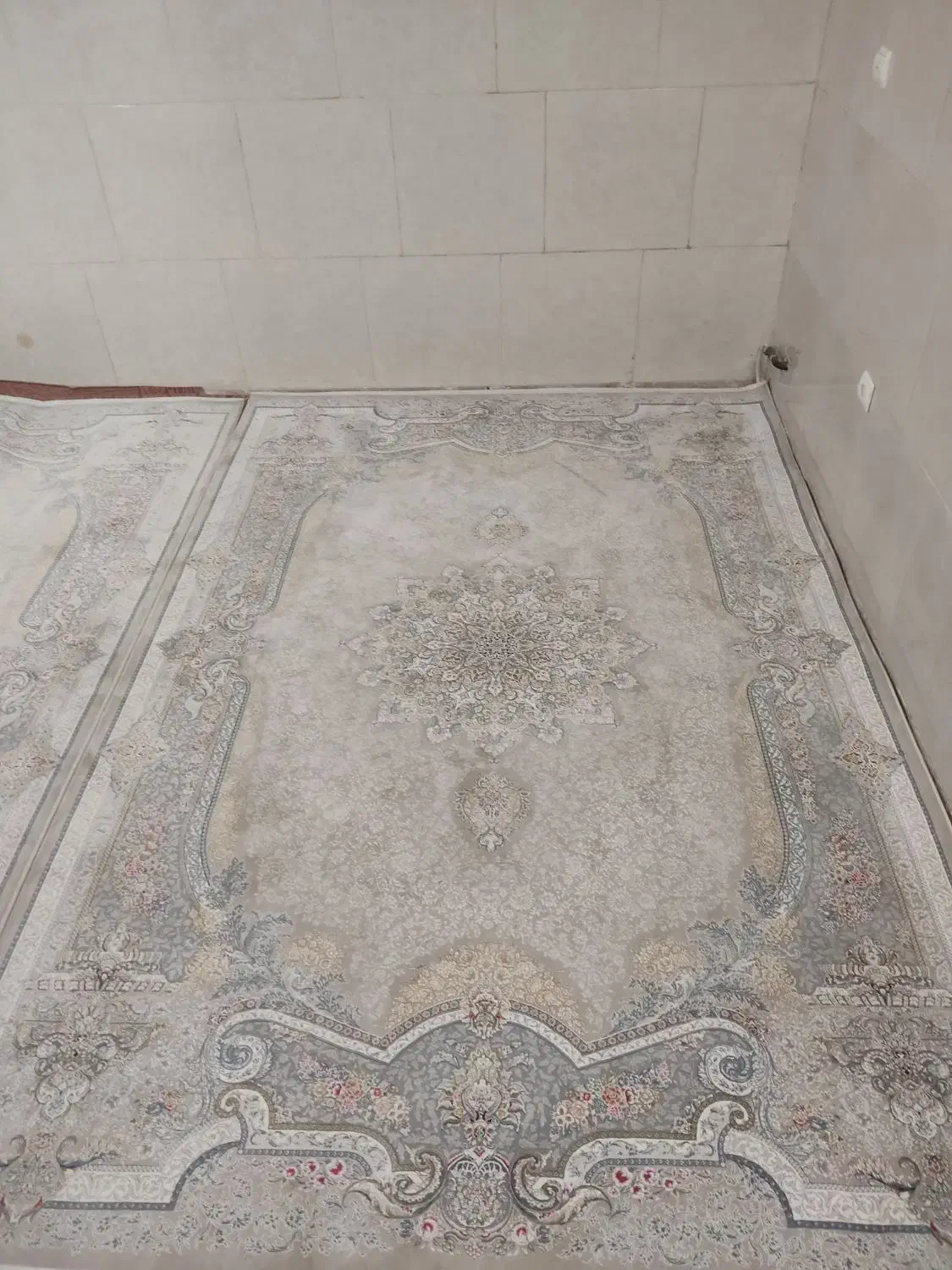 دو عدد فرش 6متری جدید و زیبا|فرش|قم, نخودی|دیوار