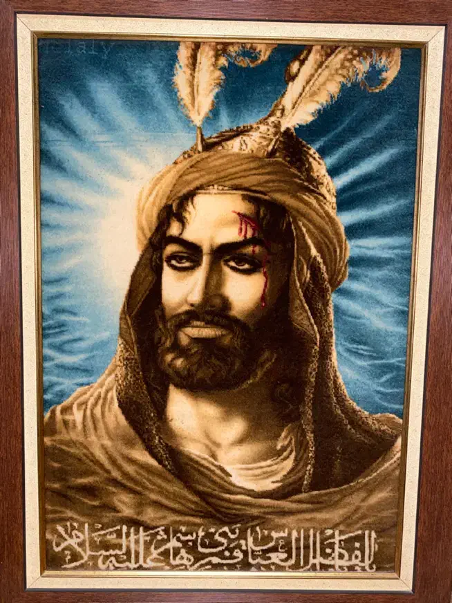 تابلو فرش حضرت ابوالفضل|تابلو فرش|تبریز, |دیوار