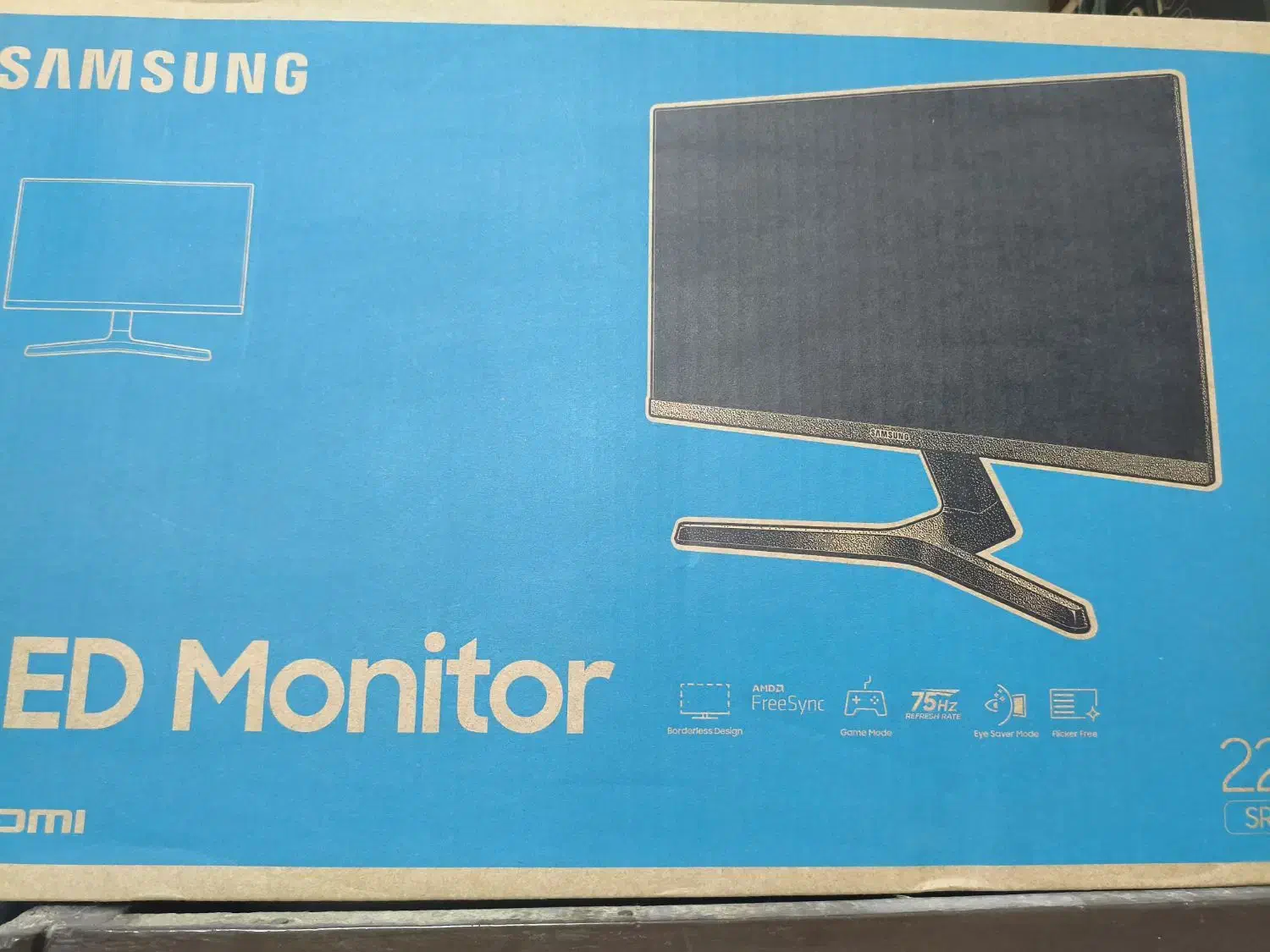 مانیتور 22 اینچ سامسونگ|قطعات و لوازم جانبی رایانه|تهران, امجدیه (خاقانی)|دیوار