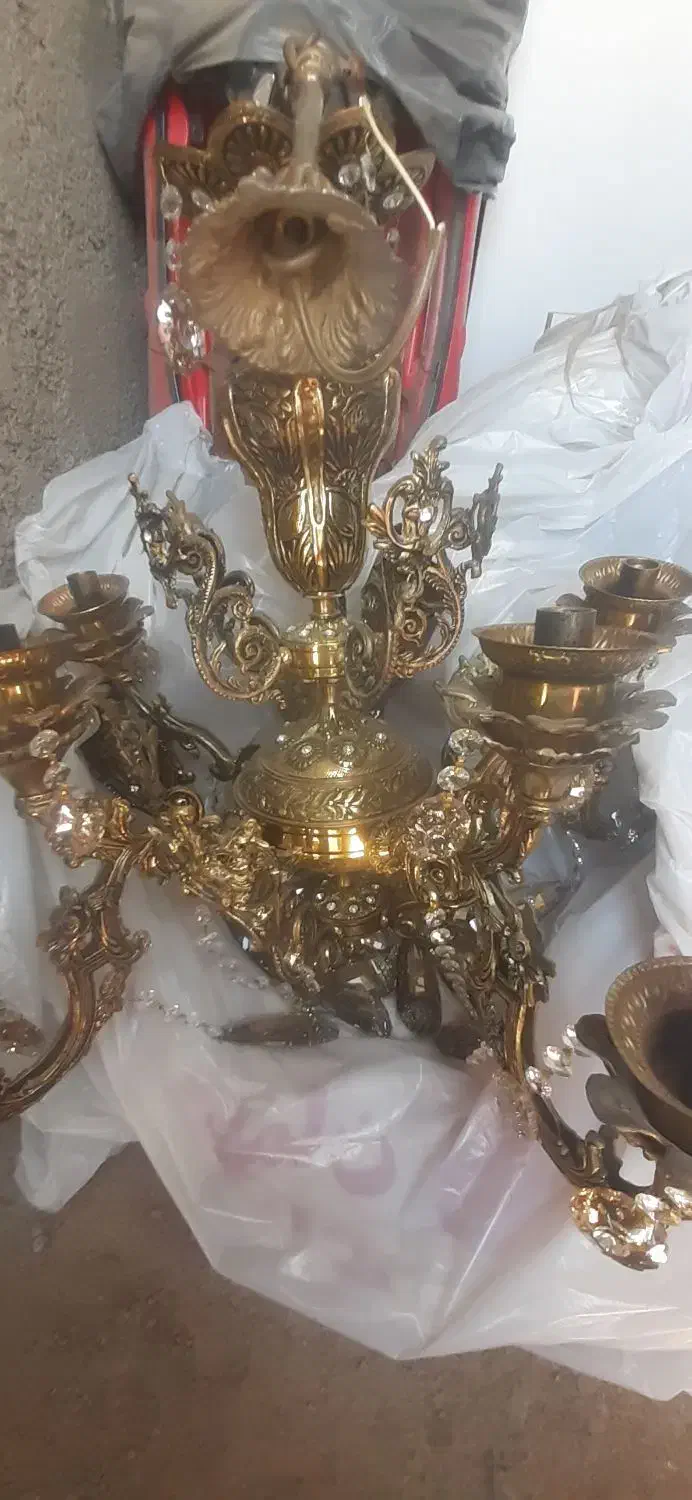 لوستر برنز|لوستر و چراغ آویز|کرج, گلشهر|دیوار