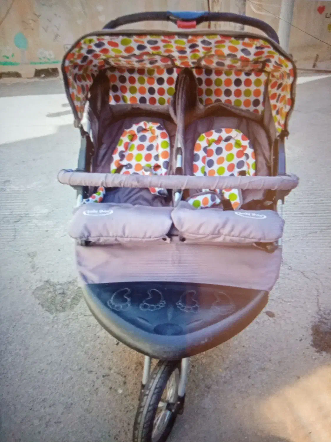 کالسکه دوقلو|کالسکه و لوازم جانبی|شهریار, شهرک وائین|دیوار