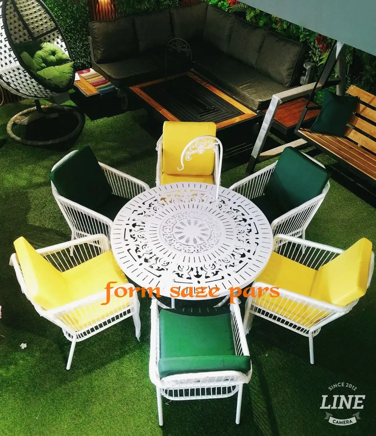 میز آتشدان/میزو صندلی باغی|مبلمان خانگی و میز عسلی|تهران, جوادیه|دیوار