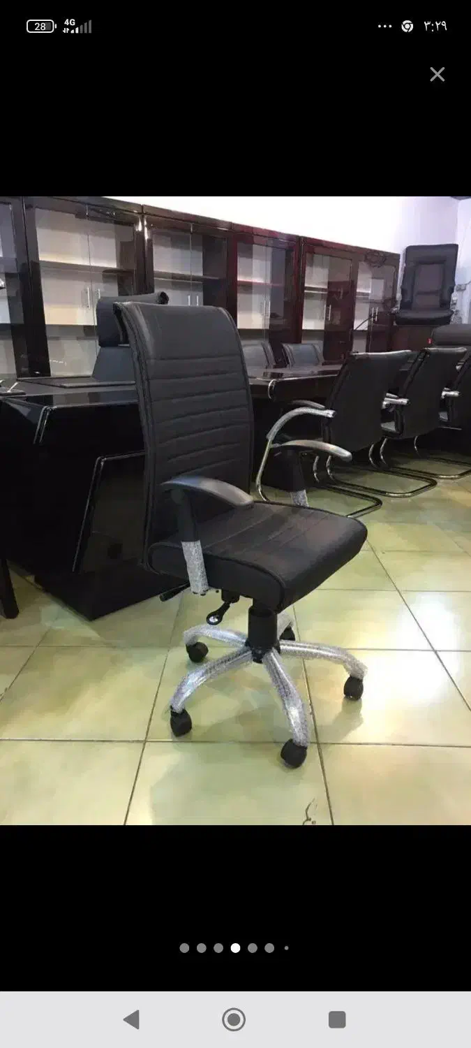 صندلی چرخدار(کرکره)|مبلمان اداری|ایلام, |دیوار