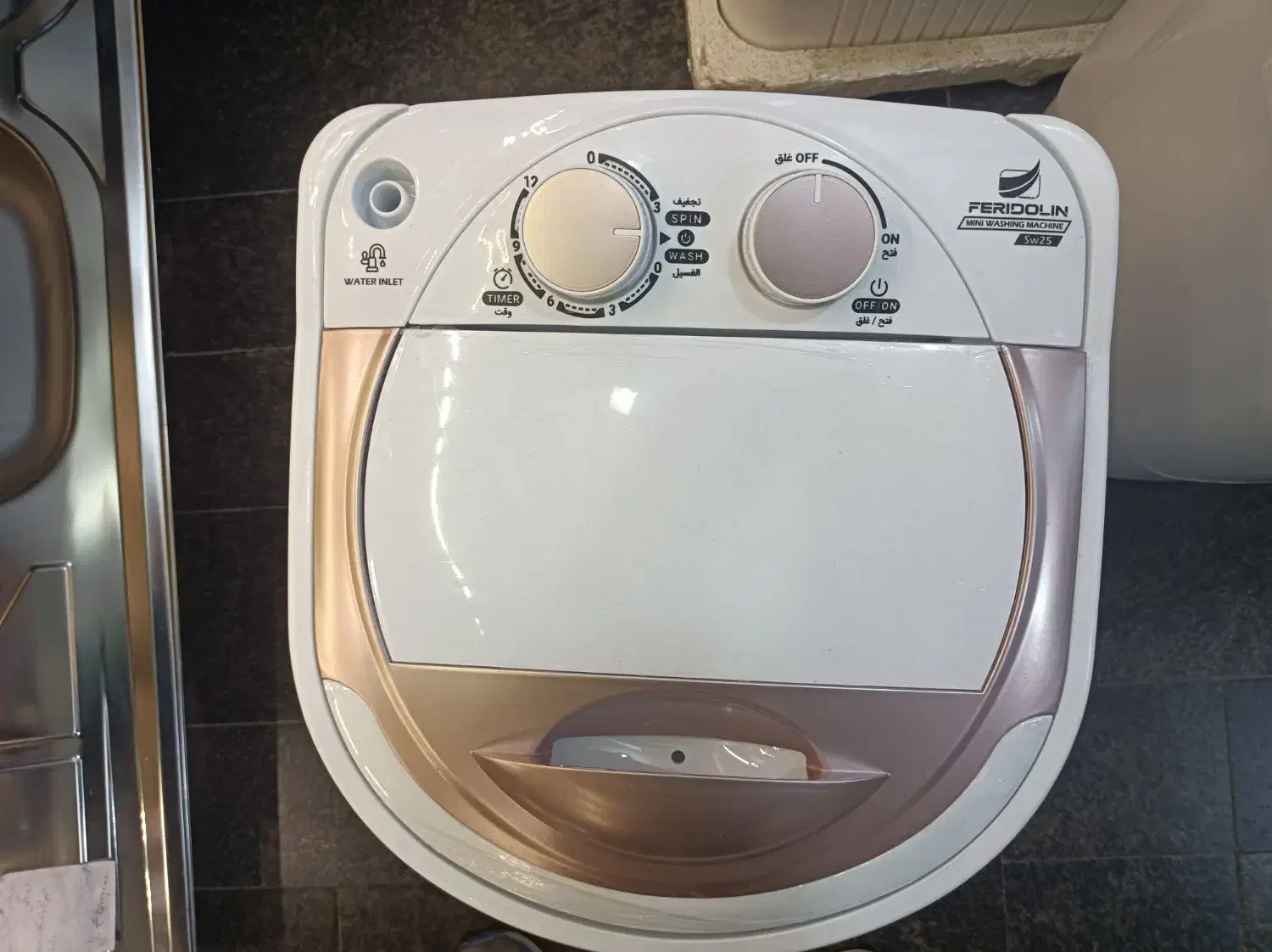 مینی واش (کهنه شور)|ماشین لباسشویی و خشک‌کن لباس|رشت, بازار|دیوار