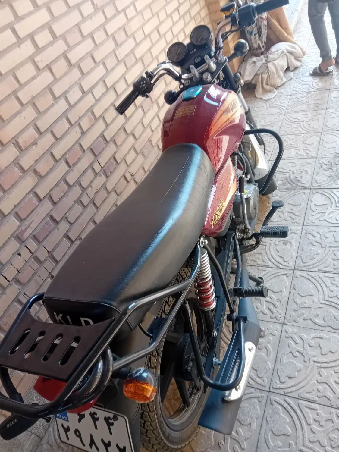 موتور سیکلت kLD200مدل۴۰۴|موتورسیکلت|اردکان, |دیوار