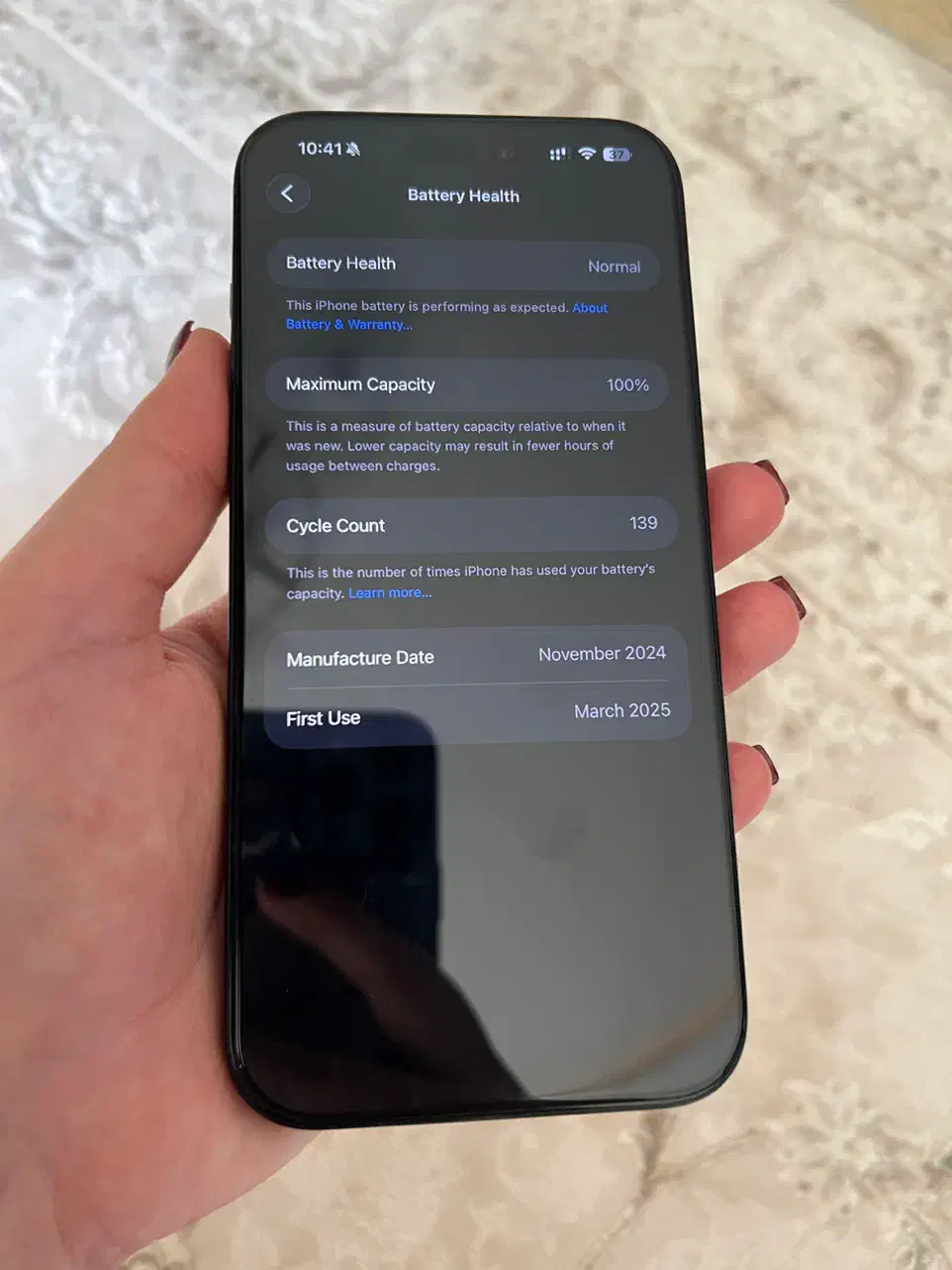 ایفون ۱۶ پرومکس ۲۵۶ مشکی|موبایل|تهران, مینیسیتی (شهرک نفت)|دیوار