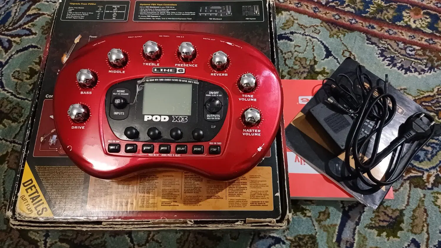 effect line6 pod x3|گیتار، بیس، امپلیفایر|تهران, سعادتآباد|دیوار