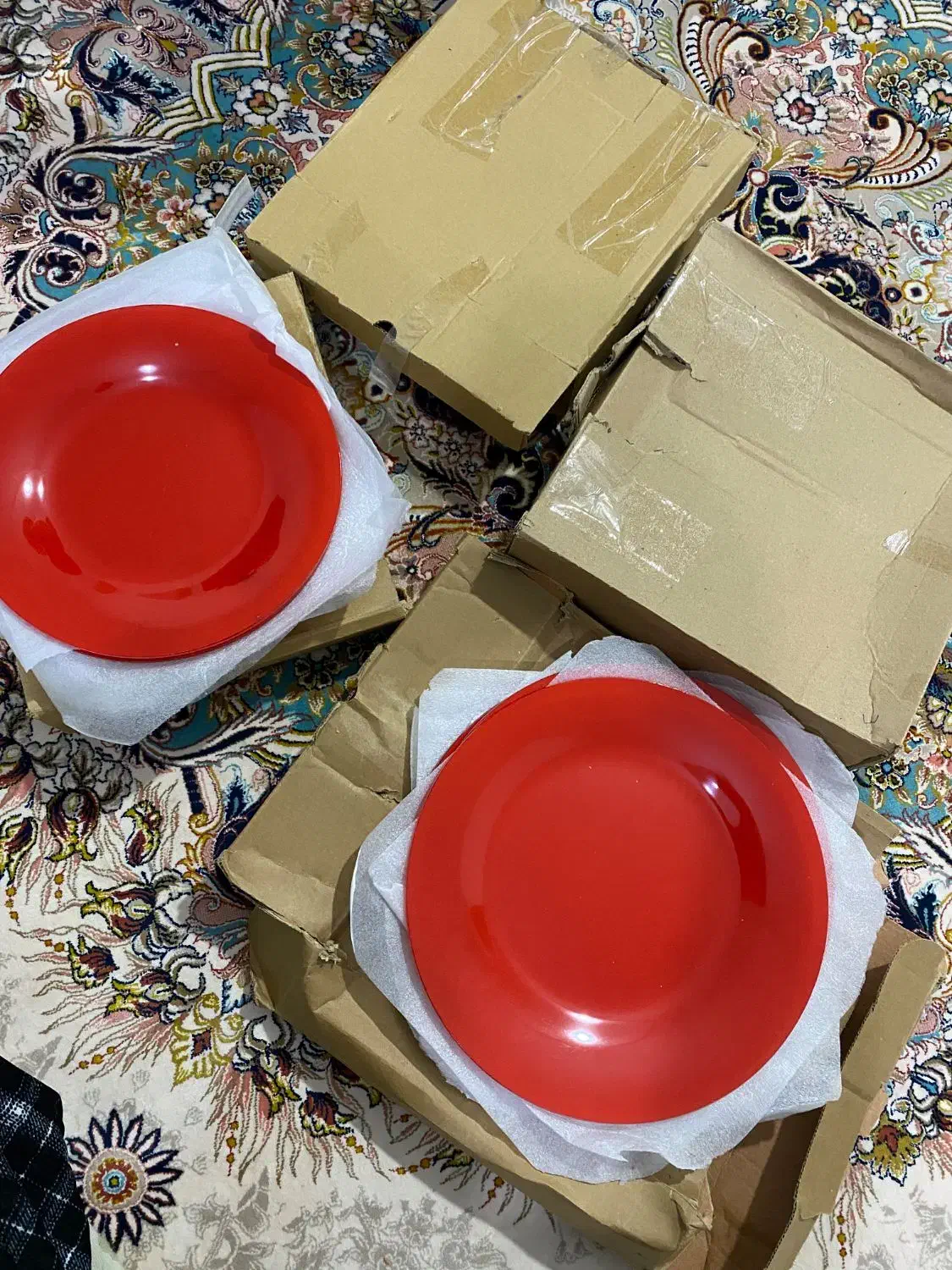 ۲دست پلوخوری و ۲دست پیش دستی آرکوکریستال|ظروف سرو و پذیرایی|آبادان, |دیوار