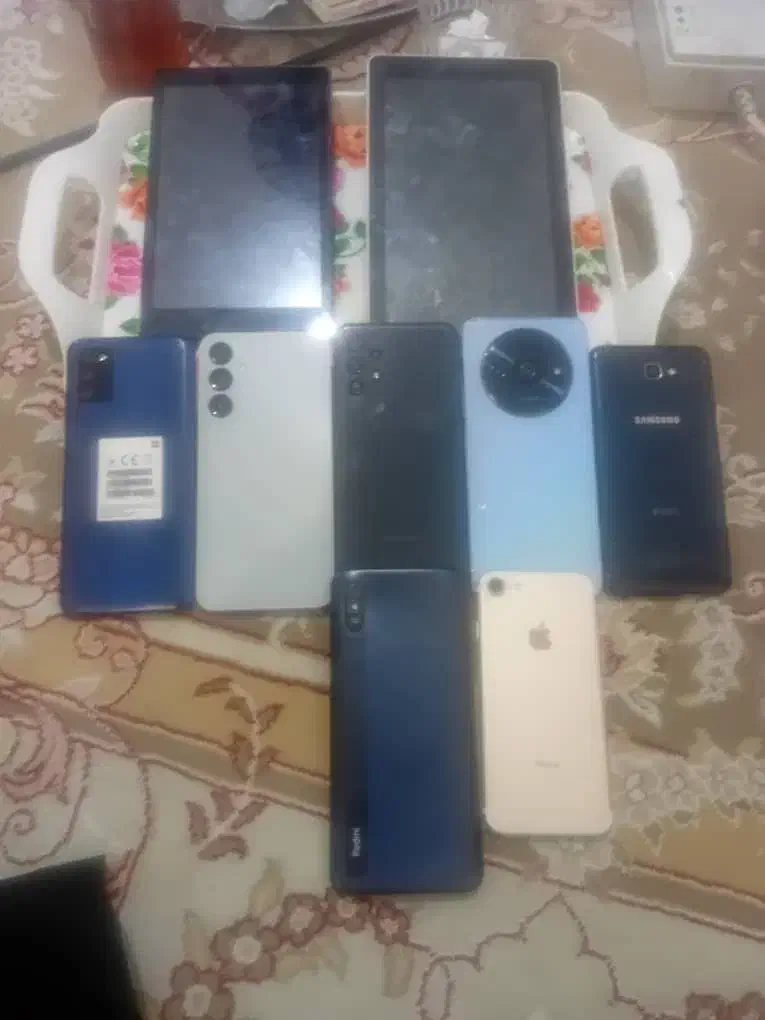 انواع گوشی سامسونگ واپل پوکو درحد وکارکرده|موبایل|ساوه, |دیوار