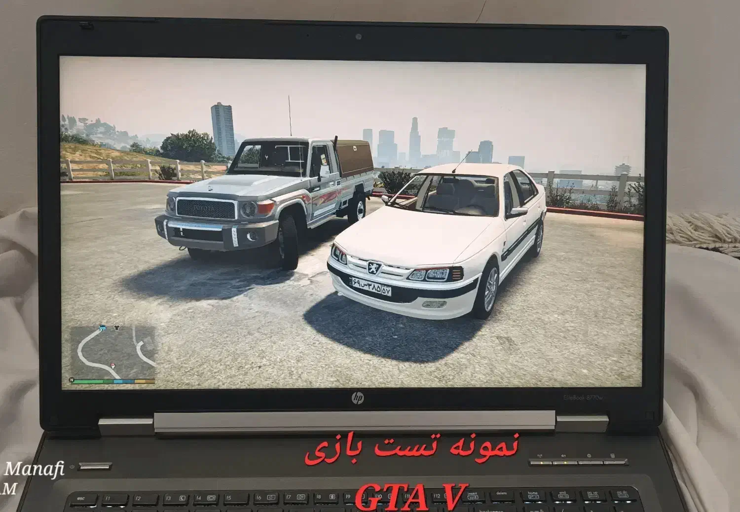 لپ تاپ hp8770w سیم کارت خور فعال|رایانه همراه|اشنویه, |دیوار