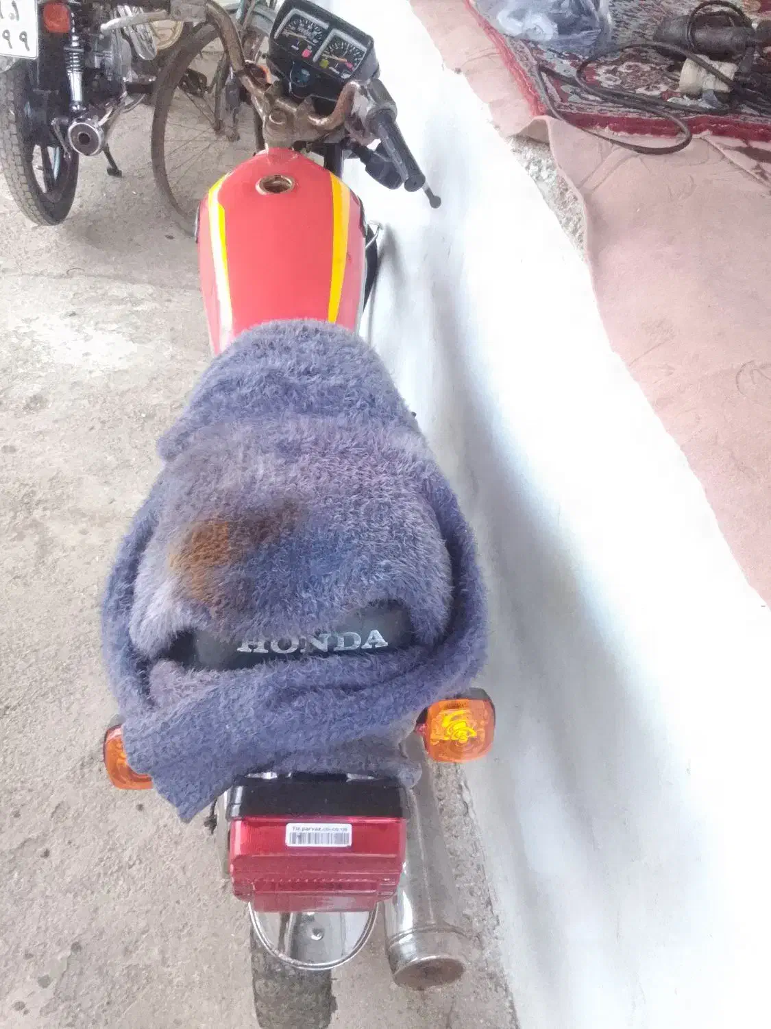 هندا مزایده ای 125پنج دنده|موتورسیکلت|فومن, |دیوار