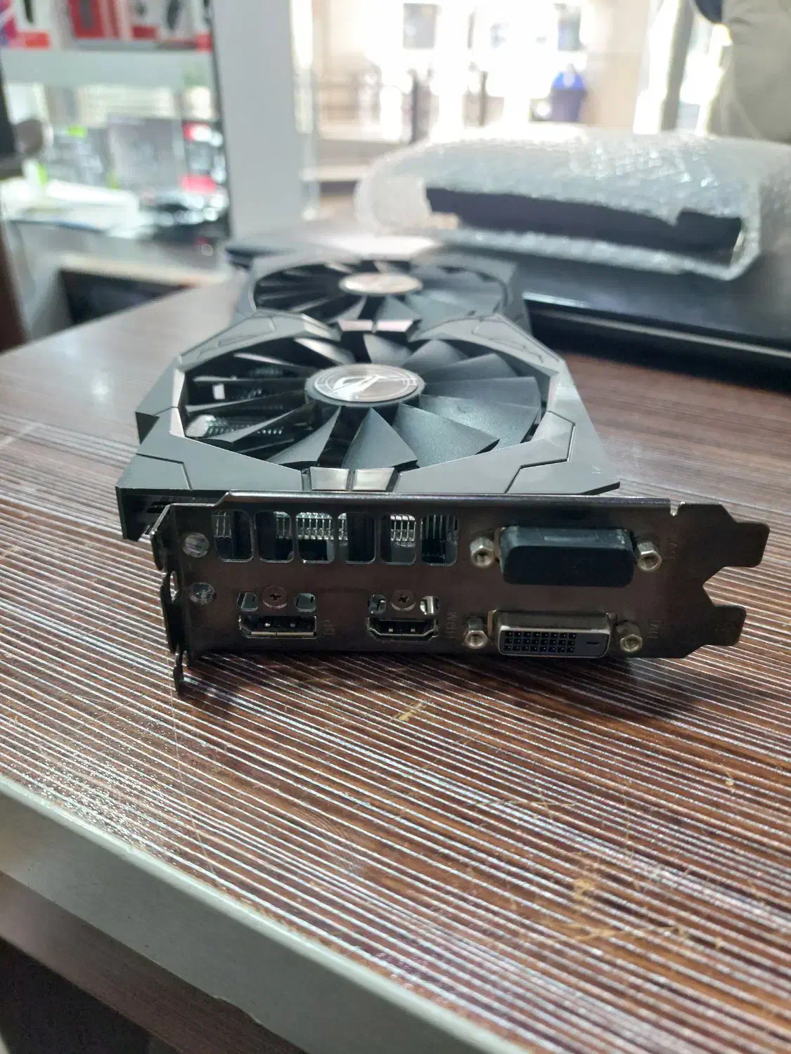 کارت گرافیک gtx 1050ti rog 4g|قطعات و لوازم جانبی رایانه|فولادشهر, B5|دیوار