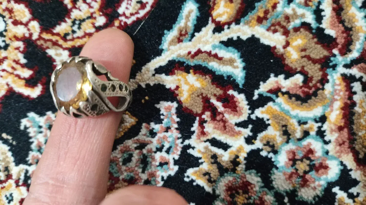 انگشتر سیترین معدنی اصل|جواهرات|قم, شاه ابراهیم|دیوار