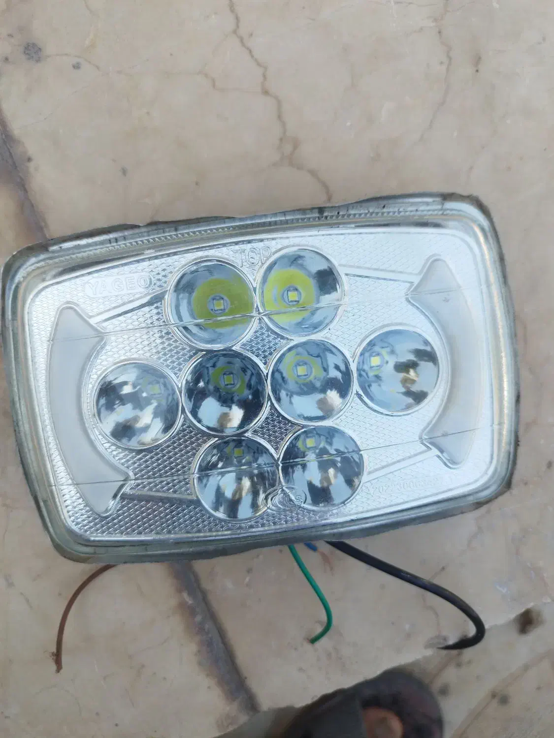 فروش چراغ جلو و اینه موتور|قطعات یدکی و لوازم جانبی|سیرجان, |دیوار