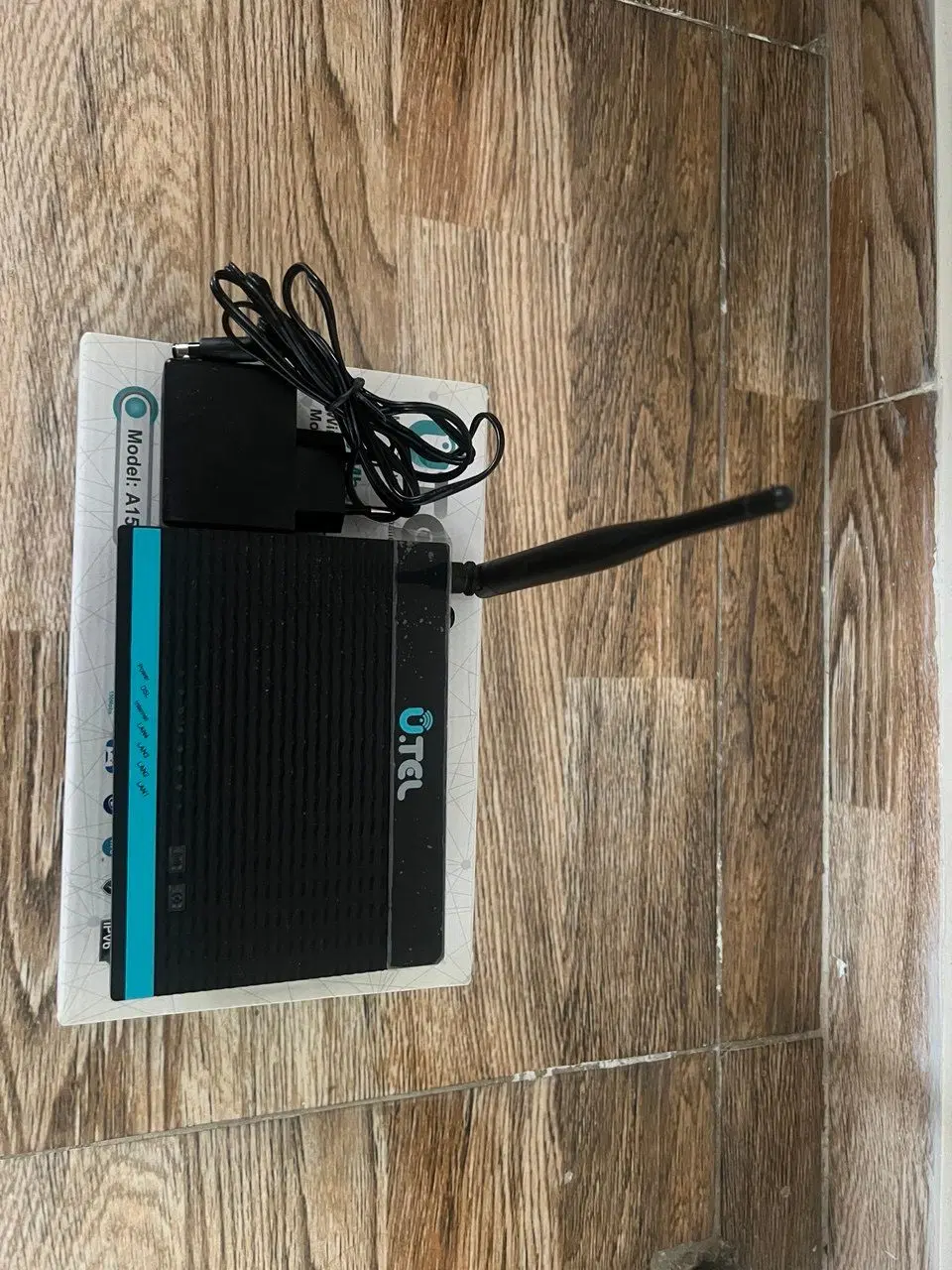 مودم ADSL یوتل U.TEL A154 سالم با جعبه و آداپتور|مودم و تجهیزات شبکه|تهران, سلسبیل جنوبی|دیوار