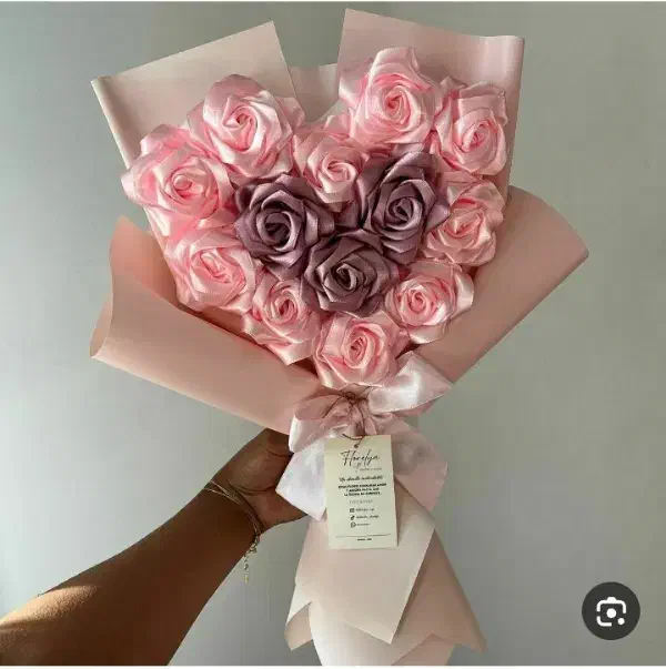 گل روبانی زیبا|گل مصنوعی|قرچک, زیبا شهر|دیوار