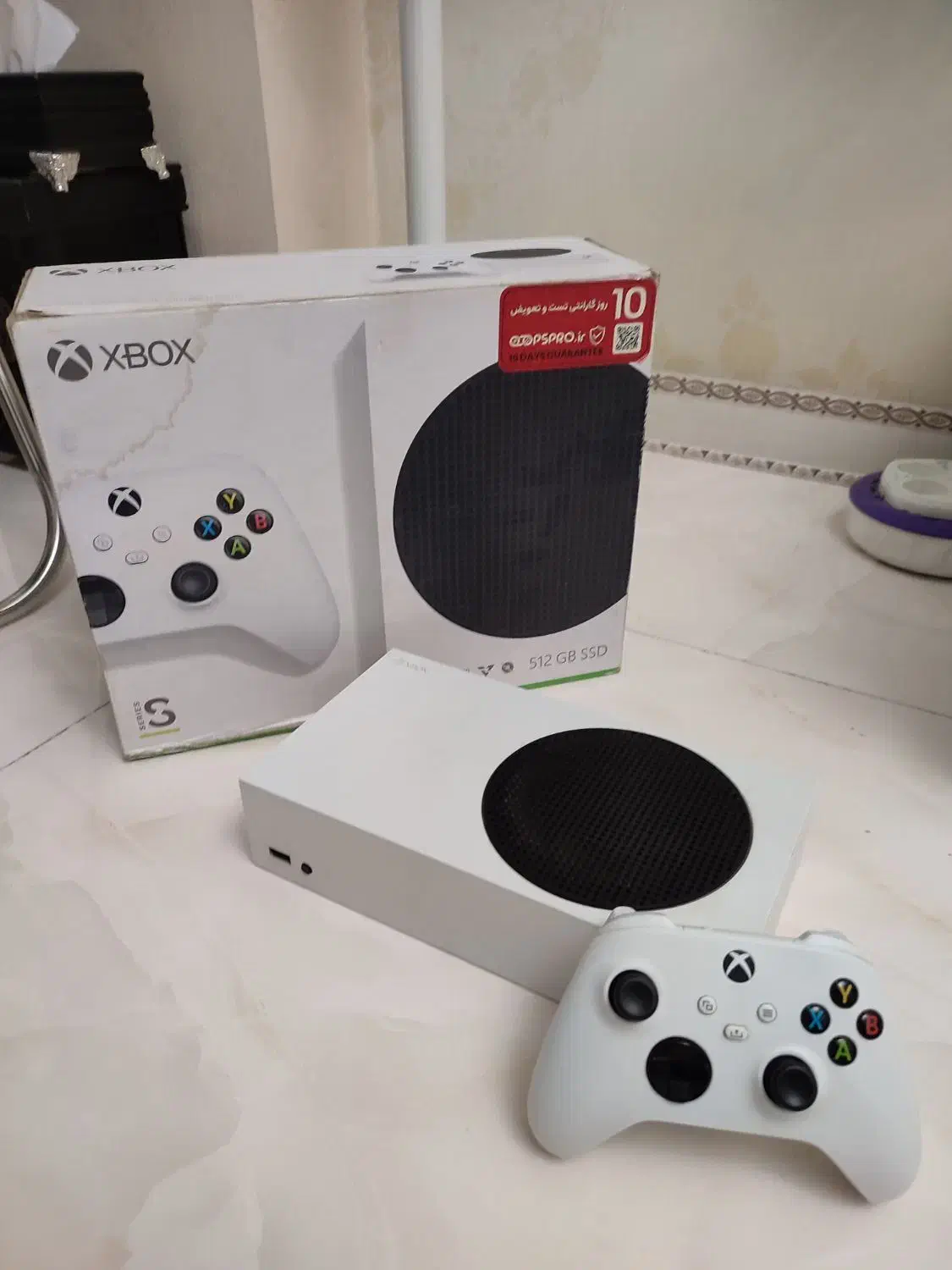 Xbox series s  تمیز و سالم|کنسول، بازی ویدئویی و آنلاین|تهران, امام حسین|دیوار