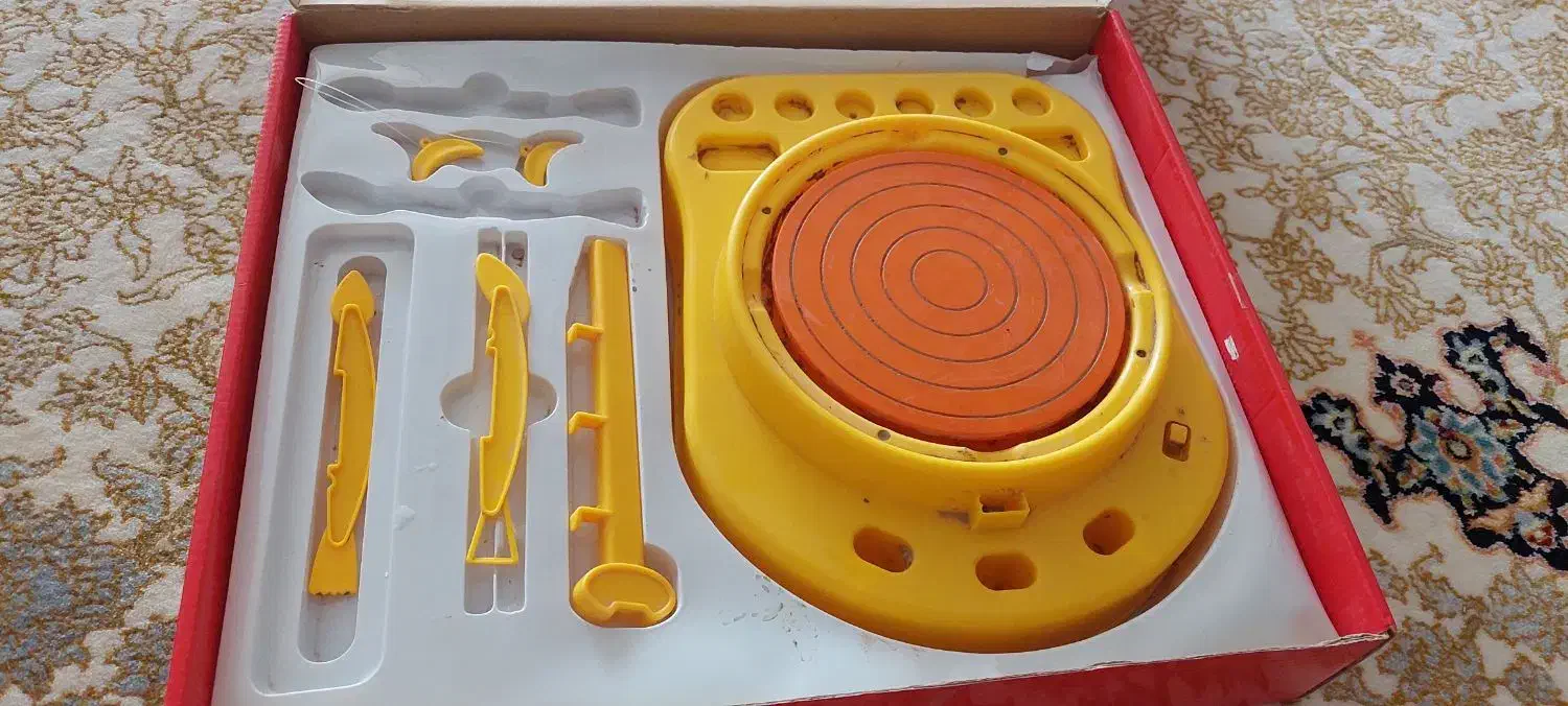 چرخ سفالگری کودک|اسباب‌بازی بچه|مشهد, ارشاد|دیوار