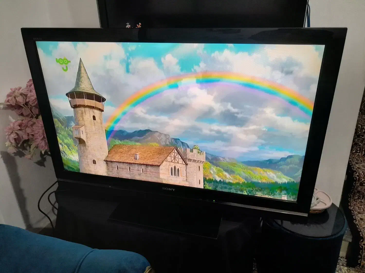 تلویزیون LCD سونی ۴۶ اینچ با کنترل|تلویزیون و پروژکتور|رشت, شهرک قدس|دیوار