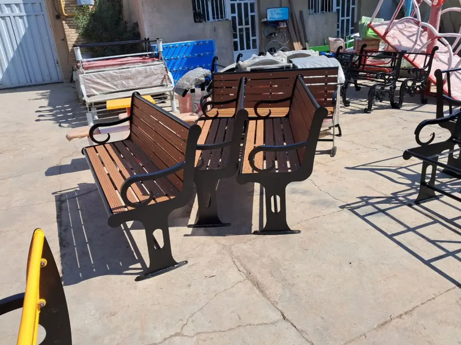 نیمکت فلزی cnc پارکی محوطه فضای باز|صندلی و نیمکت|تهران, صادقیه|دیوار