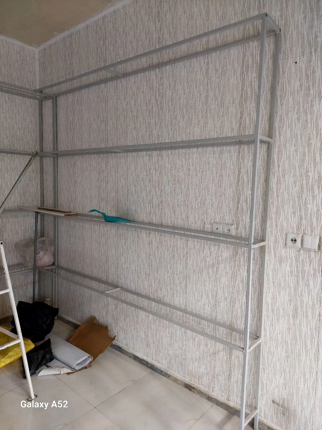 قفسه آهنی قوطویی|مصالح و تجهیزات ساختمان|سنقر, |دیوار