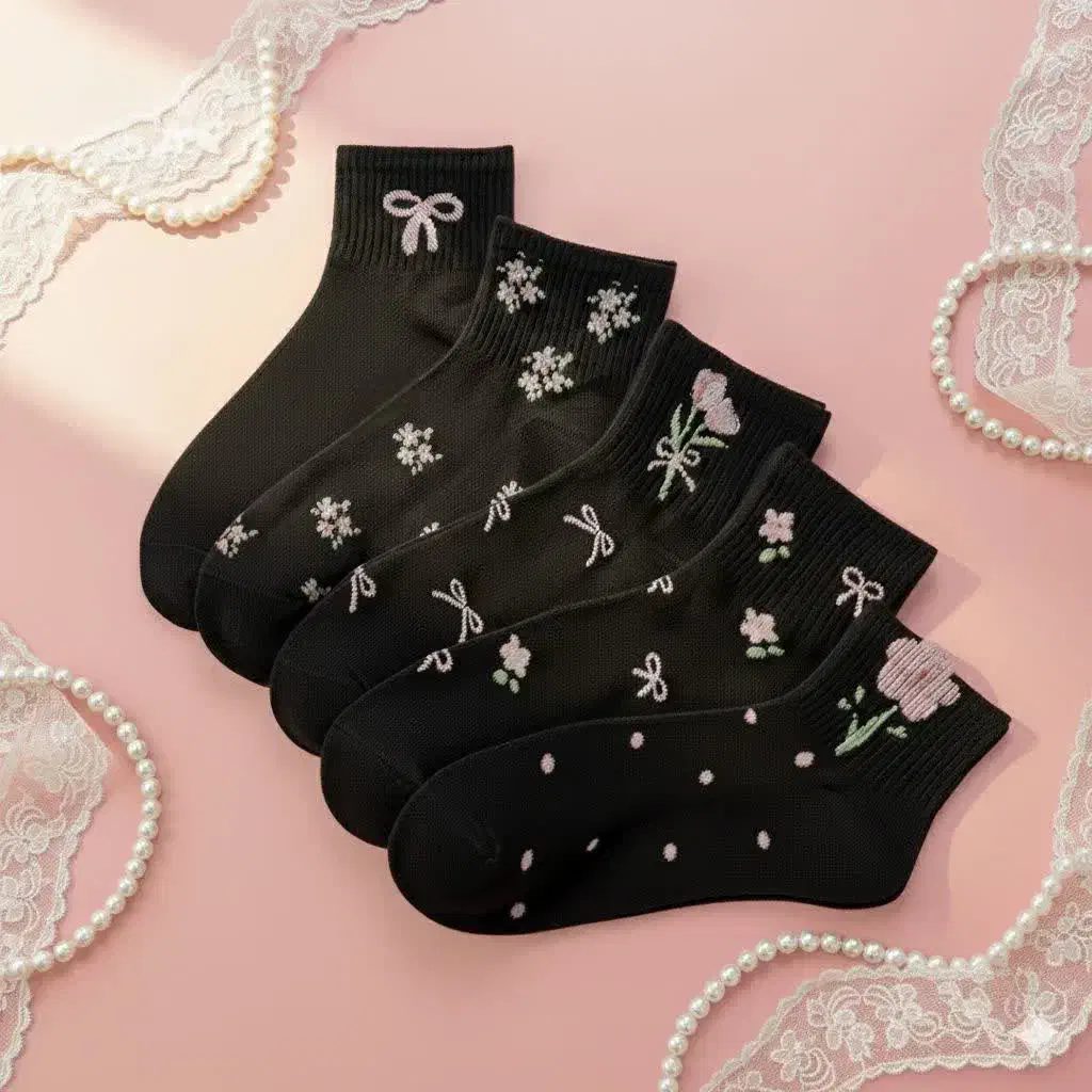 جوراب گلگلی زنانه|لباس|قم, زنبیل آباد|دیوار