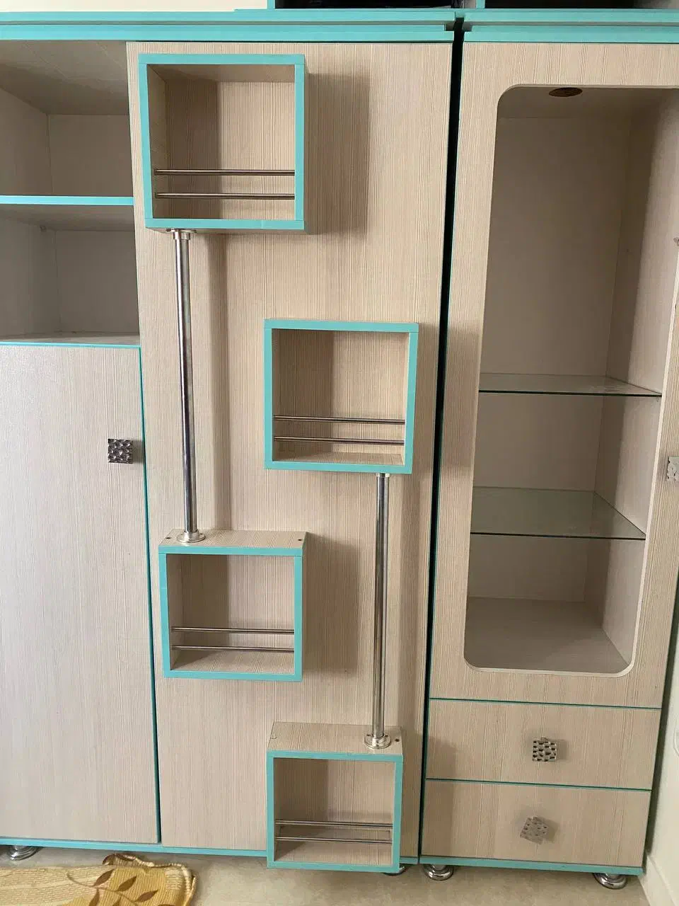 ست تخت و کمد (کودک و نوجوان)|تخت و سرویس خواب|ساوه, |دیوار