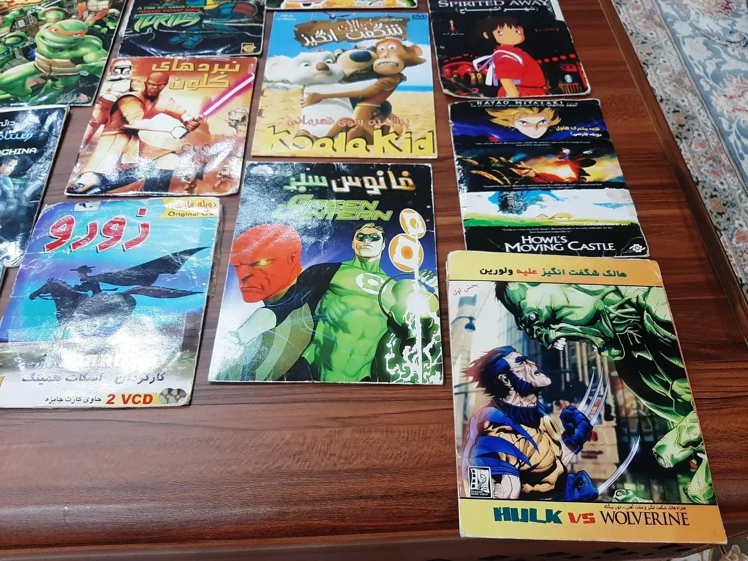 کارتون دی وی دی|پخش‌کننده DVD و ویدیو|اهواز, زندوکیلی|دیوار