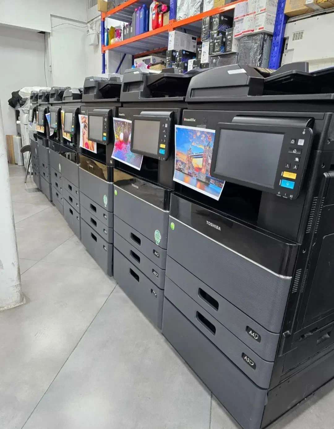 دستگاه کپی شارپ ،توشیبا سیاه، رنگی ۴۵ کپی کف قیمت|پرینتر، اسکنر، کپی، فکس|قم, هفت تیر|دیوار