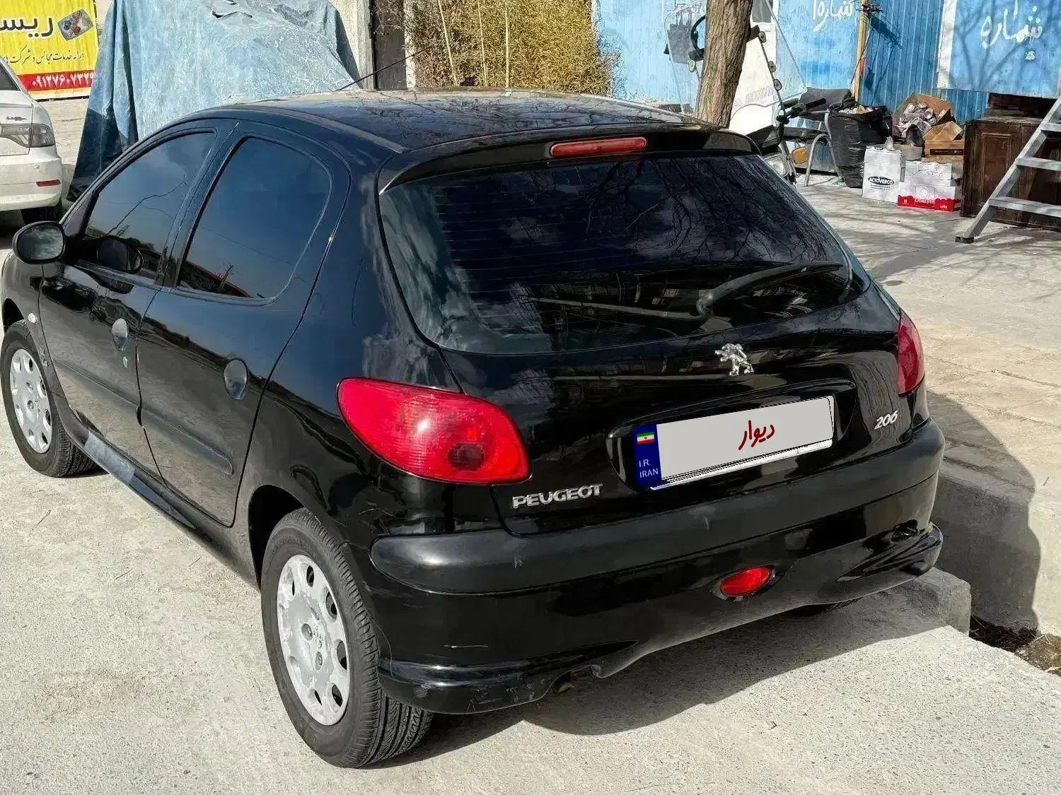 پژو ۲۰۶ تیپ دو مدل۱۳۹۹ مشکی|خودرو سواری و وانت|پردیس, فاز ۲|دیوار