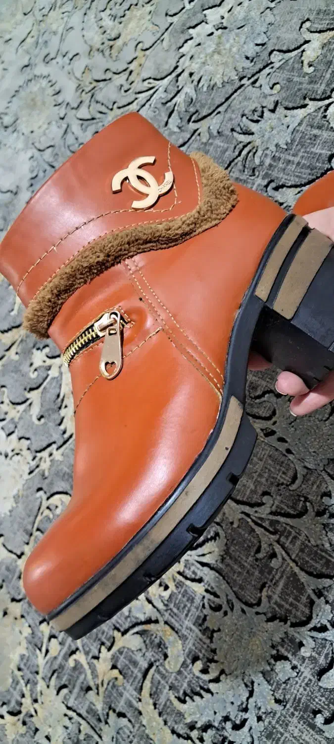 نیم بوت چرم خوش رنگ|کیف، کفش، کمربند|کوهدشت, |دیوار