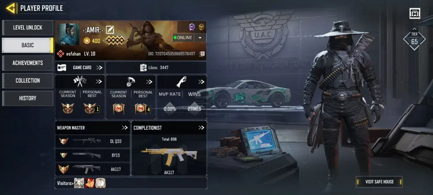 اکانت کالاف|کنسول، بازی ویدئویی و آنلاین|خمینیشهر, |دیوار