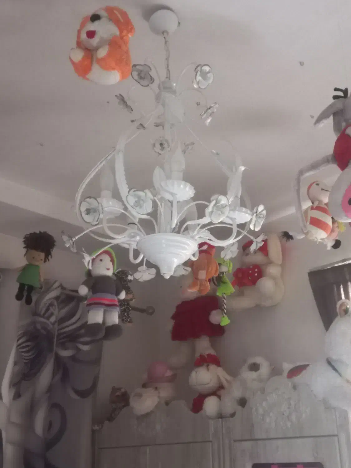 لوستر|لوستر و چراغ آویز|پاکدشت, پاکدشت (مامازند)|دیوار