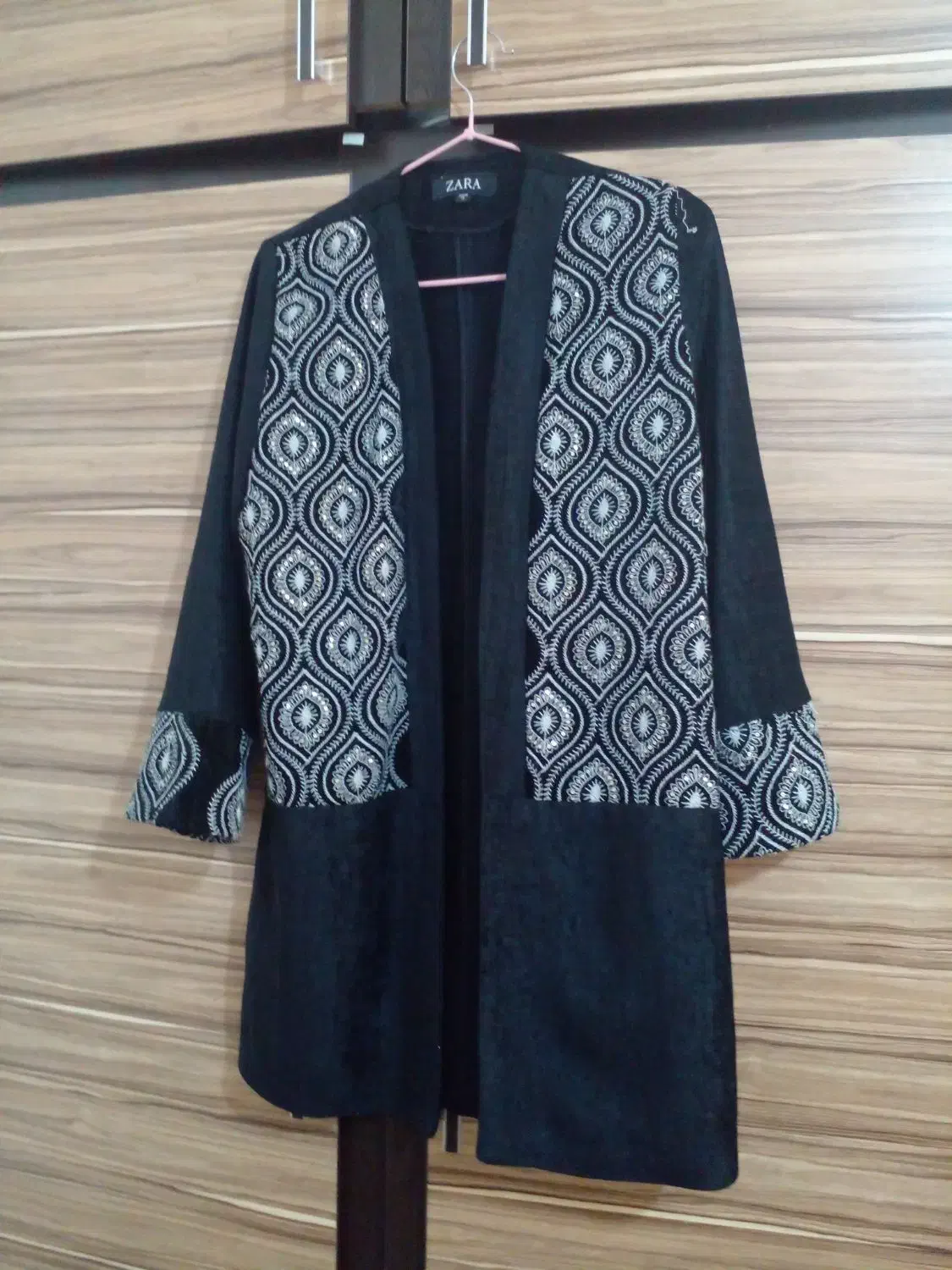 مانتو مخمل جلوباز|لباس|فرخ‌شهر, |دیوار