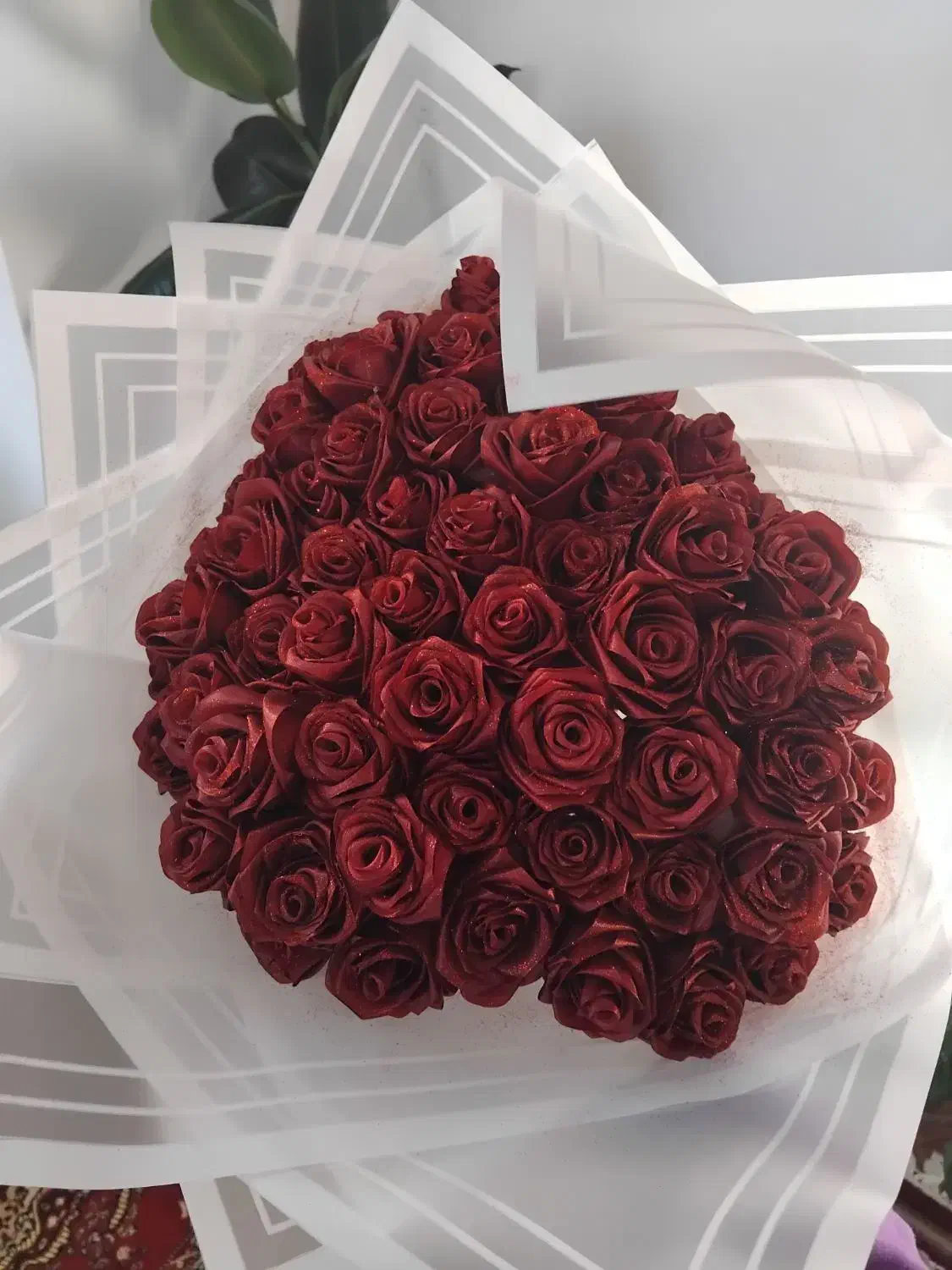 گل روبانی|گل مصنوعی|مرند, |دیوار