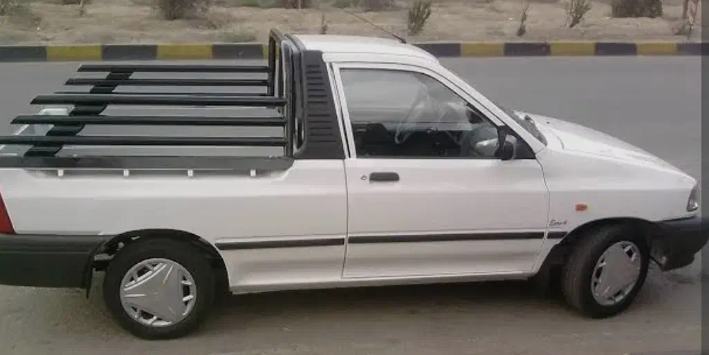 وانت پراید سفید۱۴۰۲ ماه۱۱ تمیز کم کار باربند اسپرت|خودرو سواری و وانت|تهران, دردشت|دیوار