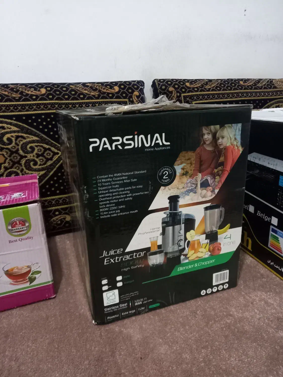 توستر لمسی.آبمیوه گیری ۴کاره.کتری قوری|آبمیوه‌گیر و آب‌مرکبات‌گیر|گنبد کاووس, |دیوار