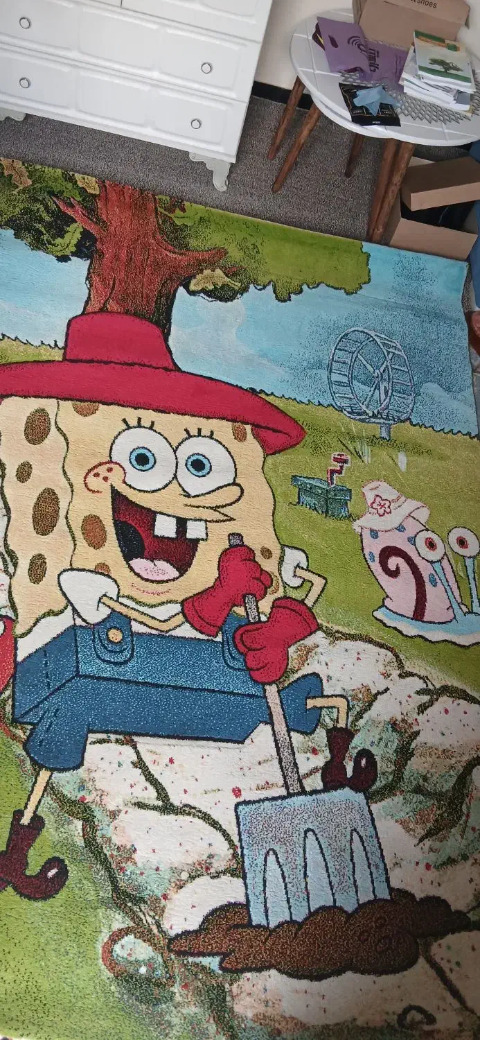 فرش بچه گانه نو نو استفاده نشده اصلا|فرش|بندر ماهشهر, |دیوار