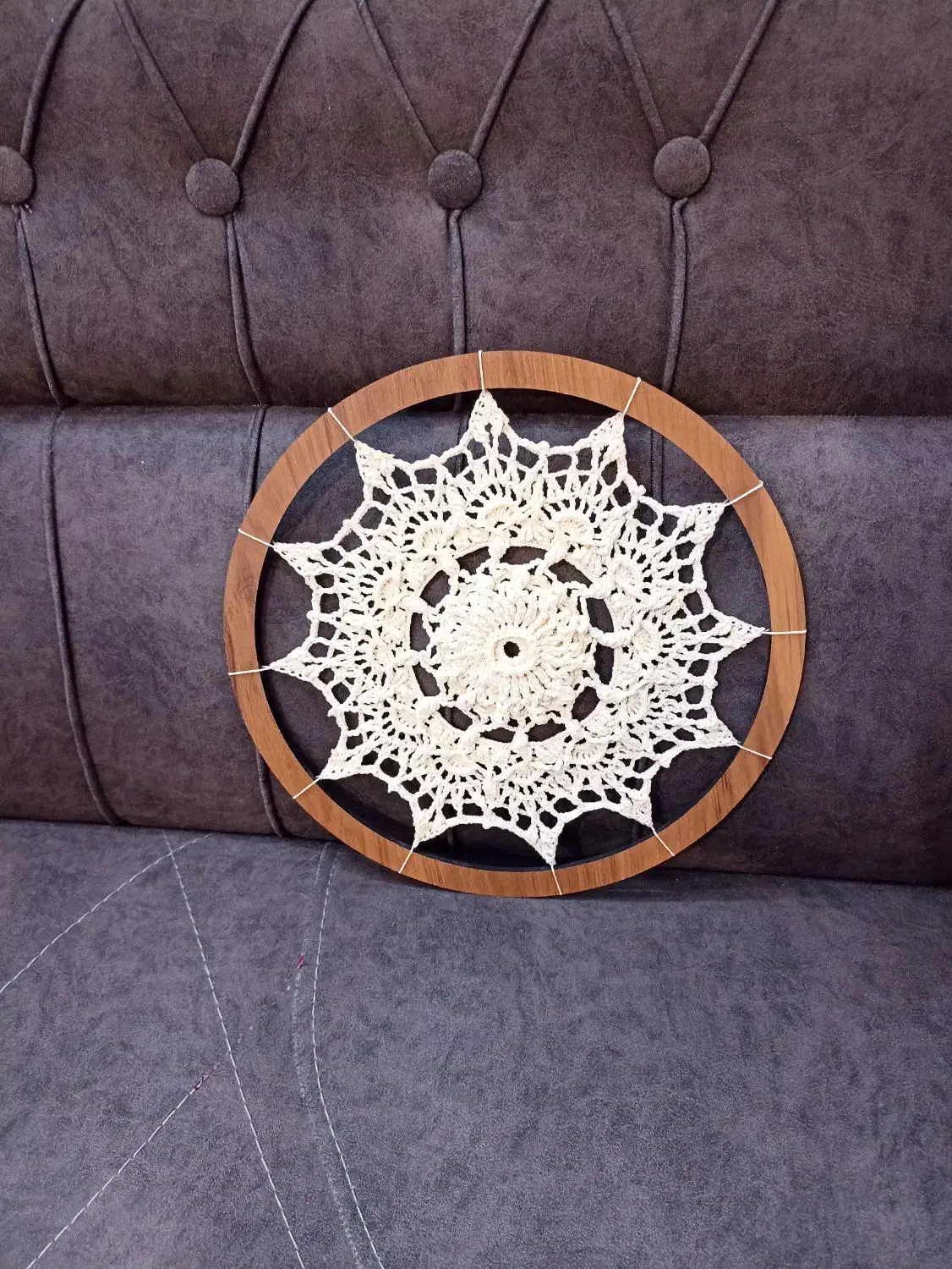 فروش دیوارکوب با نخ مرسریزه در سه سایز|صنایع دستی و سایر لوازم تزئینی|اسلام‌شهر, شهرک سعیدیه|دیوار