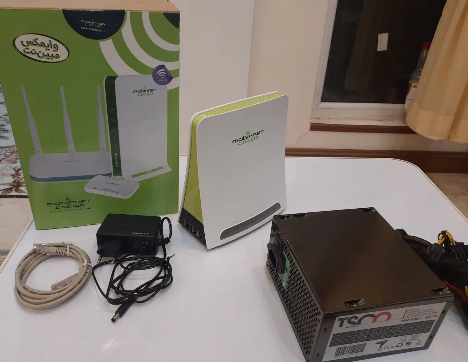 مودم وایمکس مبین نت پاور کامپیوتر تسکو ۳۵۰ وات|مودم و تجهیزات شبکه|تهران, امیرآباد|دیوار