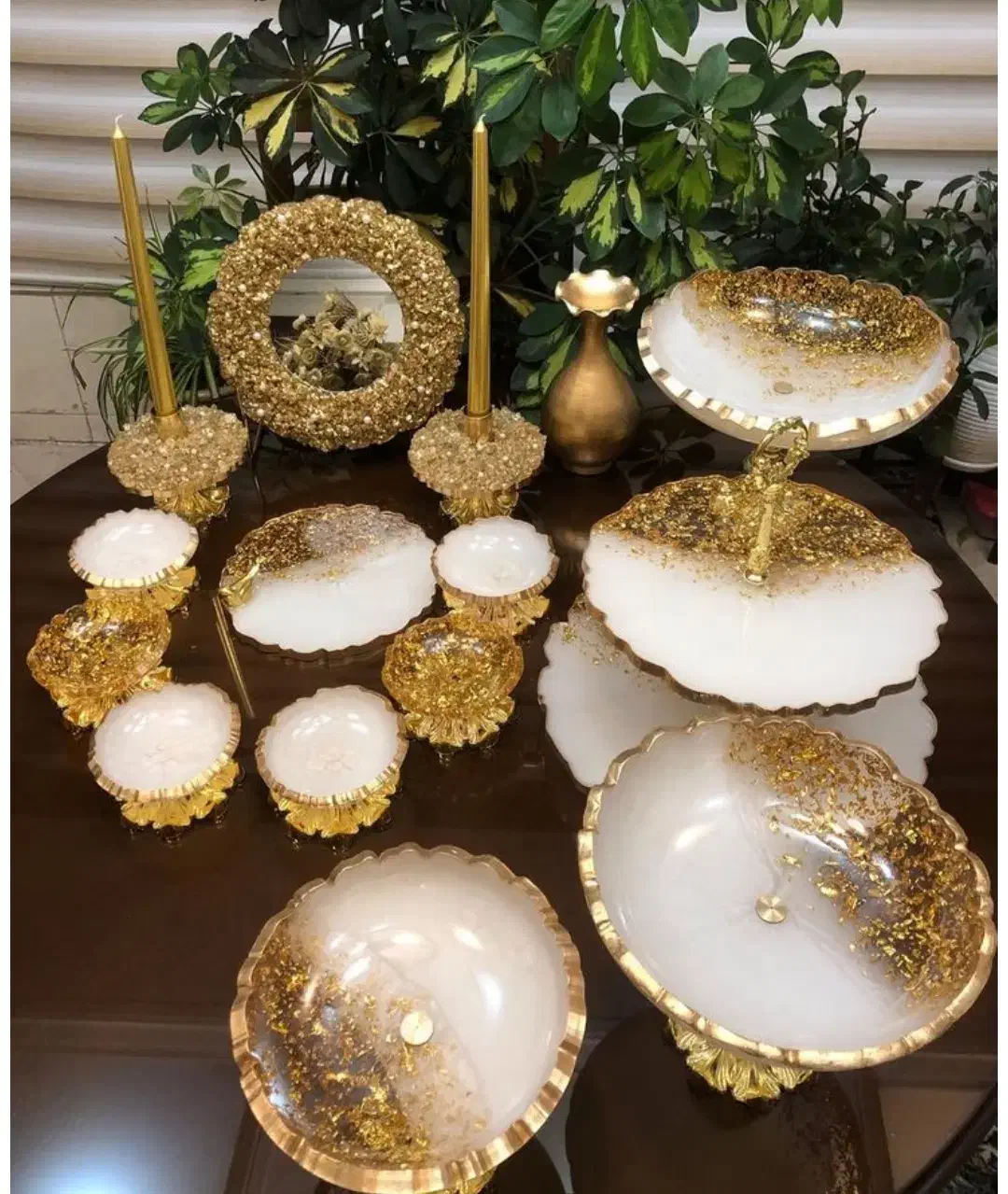 جهیزیه رزینی|صنایع دستی و سایر لوازم تزئینی|کرج, چهارصد دستگاه|دیوار