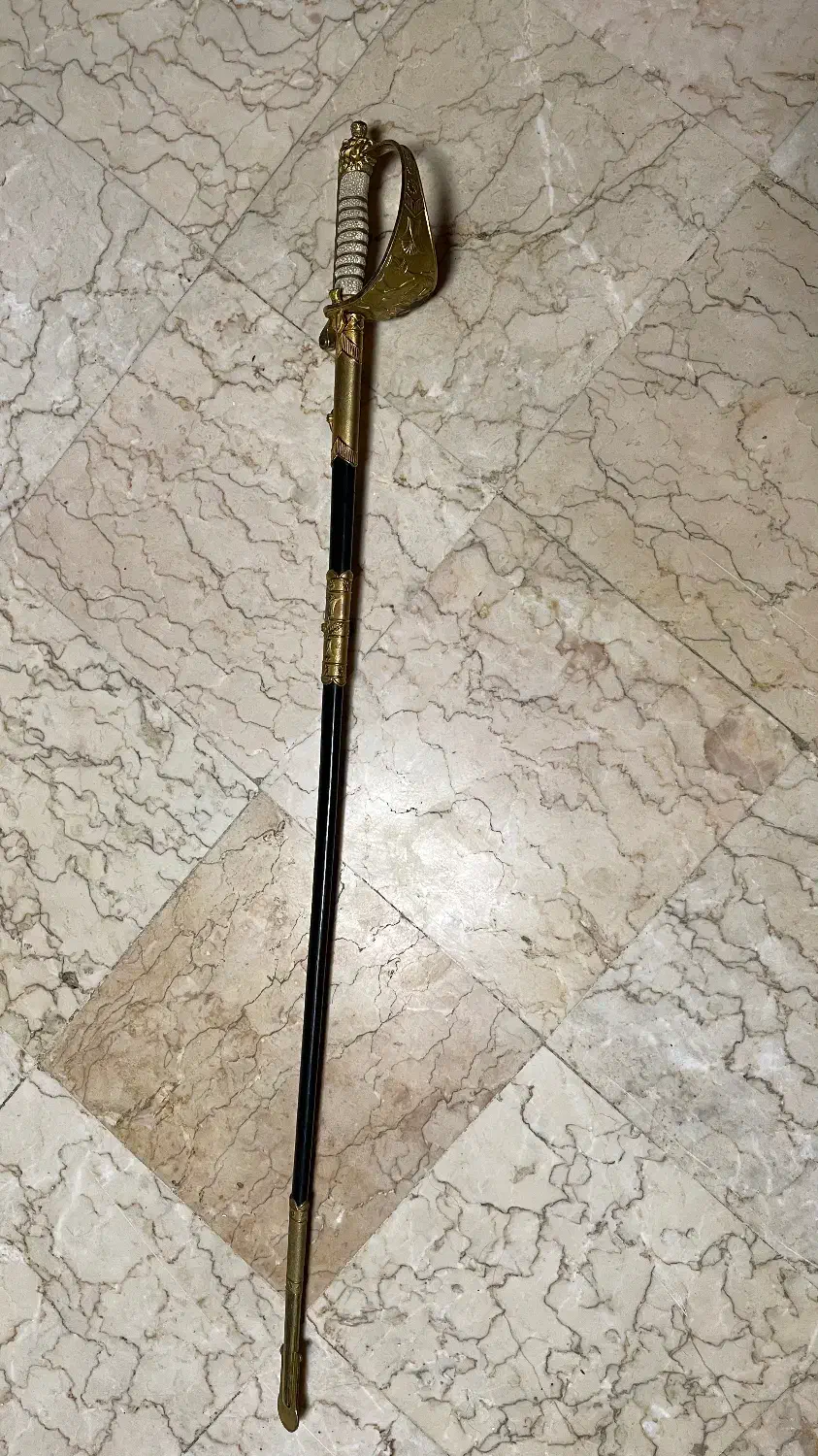 شمشیر سان نیرو دریایی پهلوی|کلکسیون اشیاء عتیقه|تهران, ونک|دیوار