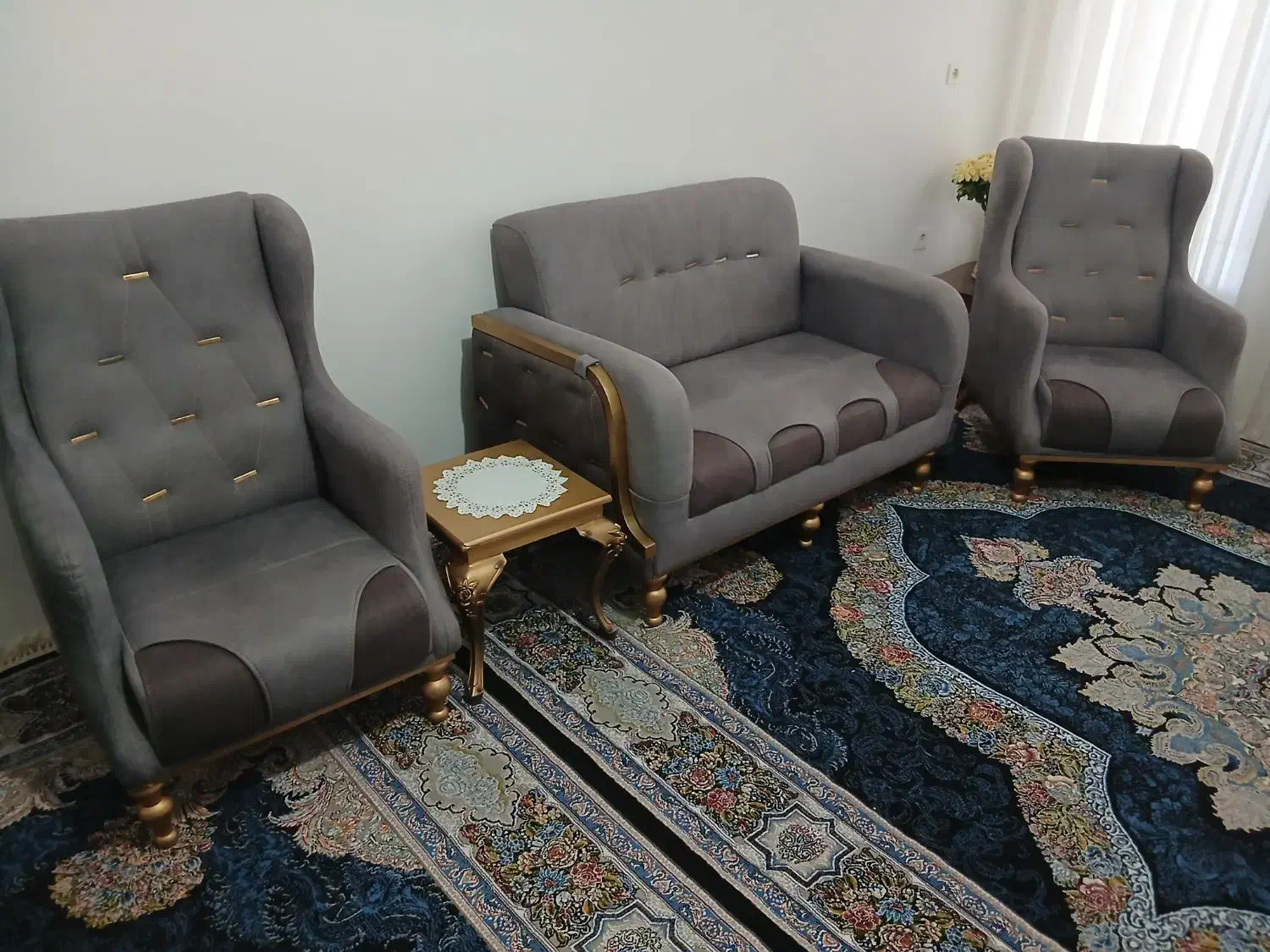 مبل ۷نفر درحدنو|مبلمان خانگی و میز عسلی|قوچان, |دیوار